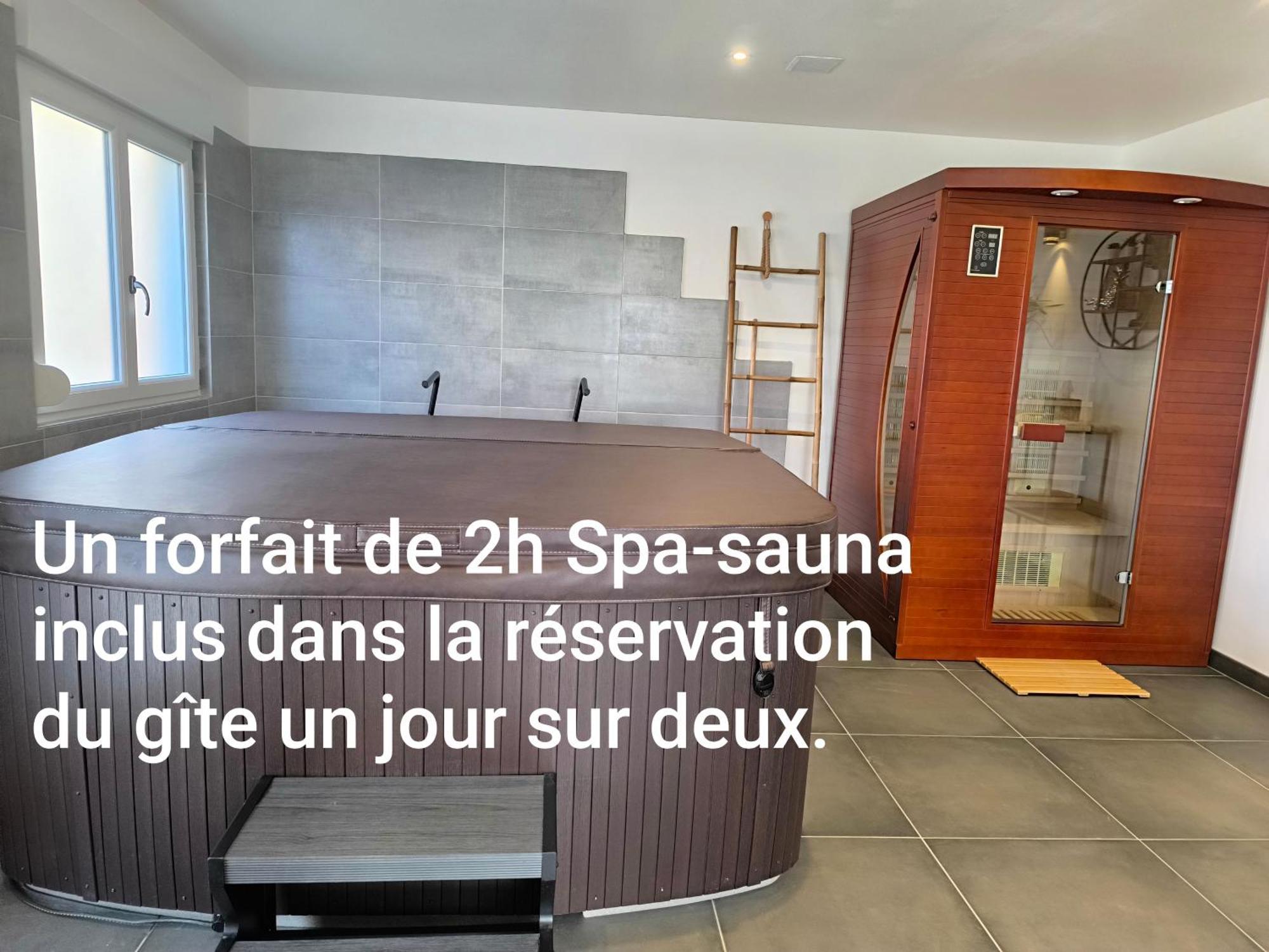Gite Bonheur Et Charme Spa-Sauna Forfait 2H Inclus Kintzheim Exterior foto